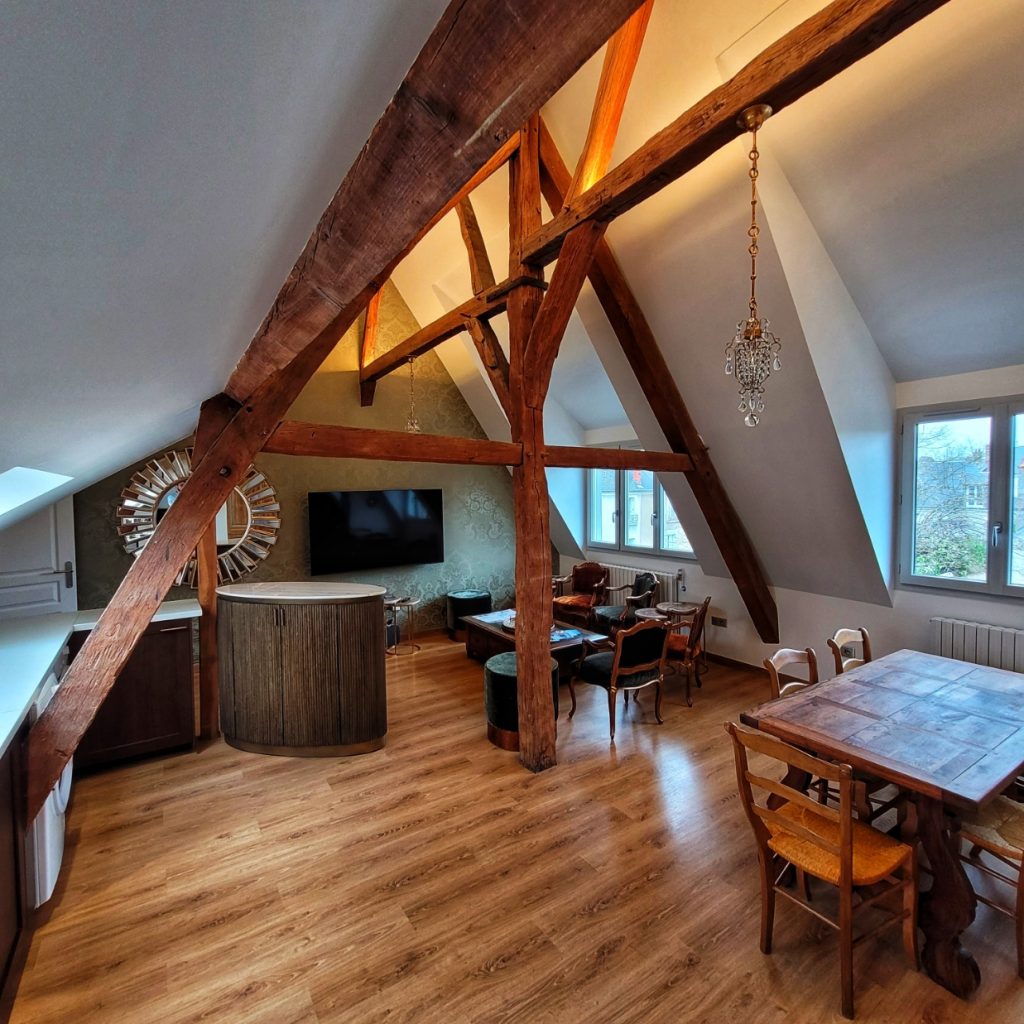 salon appartement duplex